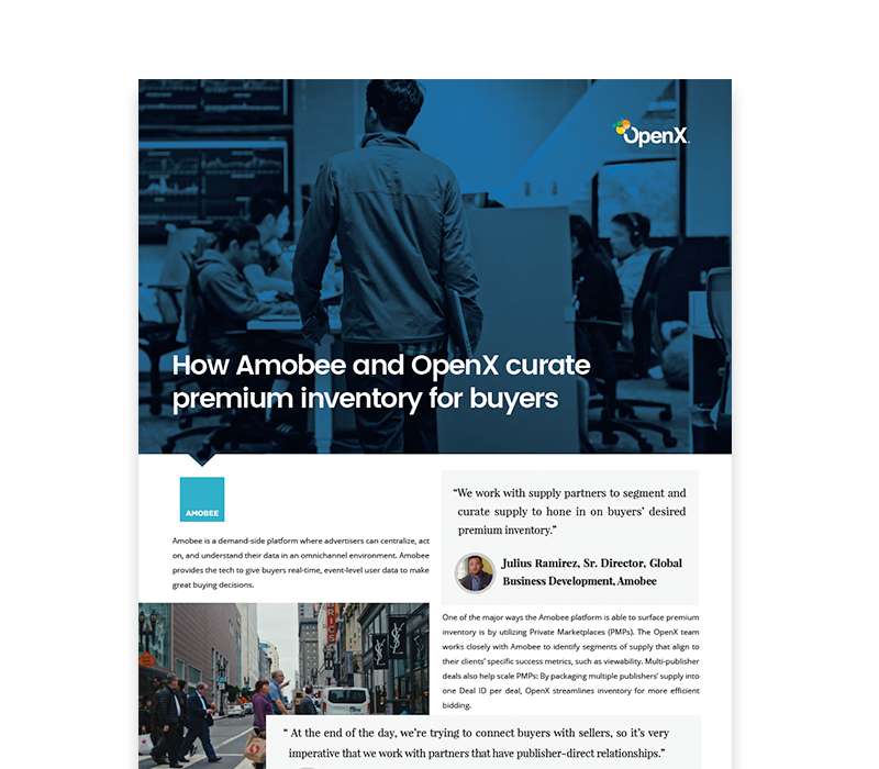 Amobee (previously Turn) + OpenX Private Marketplaces Case Study OX CaseStudies Thumbs Amobee - Amobee (previously Turn) + OpenX Private Marketplaces Case Study